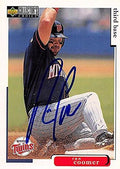Sports Memorabilia Autograph Warehouse 245056 Ron Coomer Autographed Baseball Card - Minnesota Twins 1998 Upper Deck - No. 163