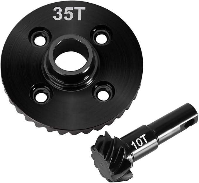 Steel 10T 35T Differential Gear Diff Gear Reduction Gear RC Parts for TRAXXAS TRX4 TRX6 RC Crawler Car