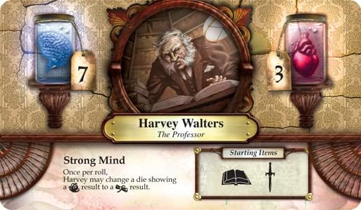 Elder Sign Board Game - Supernatural Intrigue Cooperative Dice Adventure! Horror Mystery Game Ages 14+ 1-8 Players 1-2 Hour Playtime Made by Fantasy Flight Games