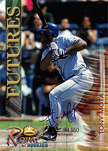 Sports Memorabilia Autograph Warehouse 249472 Tony Mota Autographed Baseball Card - Los Angeles Dodgers 2000 Royal Rookies