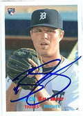 Sports Memorabilia Autograph Warehouse 247018 Buck Farmer Autographed Baseball Card - Detroit Tigers 2015 Topps Heritage - No. 17 Rookie