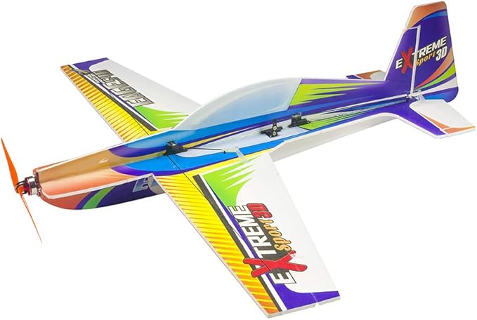 Viloga RC Plane Kit PP Foam Airplane 710mm Wingspan Xtreme Sports Airplane Model Kit to Build DIY 3D Aerobatic Airplane for Adults Outdoor Fly (KIT Only Not Including TX&ampRX and Power System)