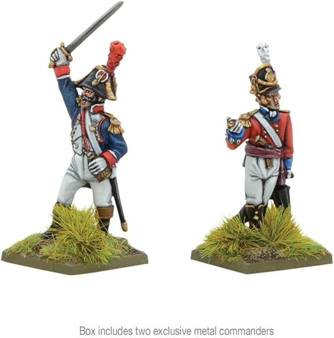 Warlord Games Wargames Delivered Black Powder Waterloo Second Edition Game - Role Playing Strategy Board Game for Adults Tabletop 19th Century Wargaming - Tabletop Military History RPG w/Terrain