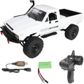 1/16 Scale RC Crawler WPL C24-1 RC Truck RTR 4x4 Off-Road Pick-up Car 2.4GHz Remote Control RC Rock Crawler with Upgraded Battery &amp LED Lights