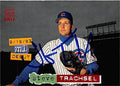 Sports Memorabilia Autograph Warehouse 248611 Steve Trachsel Autographed Baseball Card - Chicago Cubs 1994 Topps Stadium Club - No. 62