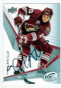 Sports Memorabilia Daniel Carcillo Autographed Hockey Card (Phoenix Coyotes) 2008 2009 Upper Deck Ice No.21