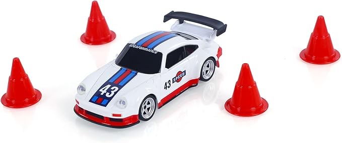 TOUCAN RC HOBBY 1/43 Racing Vehicles High Speed 2.4G Mini RC Drift Car 4WD Ready to Go Mini Car Model Radio Battery Lights for Ages 14+