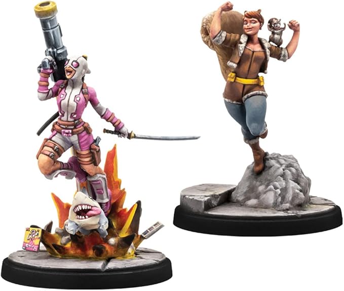 Marvel: Crisis Protocol Squirrel Girl &amp Gwenpool CHARACTER PACK - Reality-Bending Rogues! Tabletop Superhero Game Ages 14+ 2 Players 90 Minute Playtime Made by Atomic Mass Games