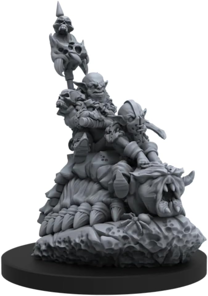 Epic Encounters: Labyrinth of The Goblin Tsar – 20 Unpainted Miniatures by Steamforged Games – Compatible with DND Dungeons and Dragons and Other Tabletop RPG TTRPG Games