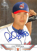 Sports Memorabilia Autograph Warehouse 244628 Pat Osborn Autographed Baseball Card - Cleveland Indians FT 2002 Upper Deck Future Gems - No. 32