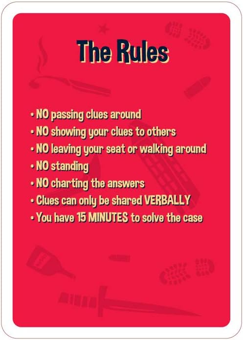 Trainers Warehouse Murder Mystery Deck v.3 | 30 Minute Team Building Activity | 27 Clues to Improve Communication