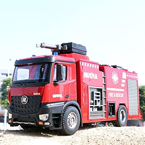 TOUCAN RC HOBBY HUINA 1/14 RC 2.4G 562 Box Water Sprayable Fire Truck Car Model Gift Battery for Ages 14+