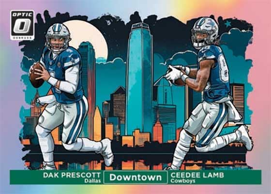 2024 Donruss Optic Football Blaster - 24 Football Cards per Box
