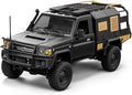 1/12 Scale RC Crawler MN-82S LC79 RTR RC Truck 4x4 Off Road Vehicles 2.4GHz RC Rock Crawler Car with LED Lights 7.4V 1200mAh Battery for Adults Hobby Toys (Black)