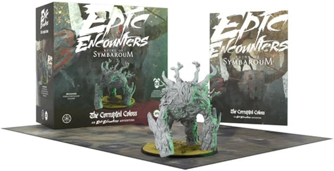 Steamforged Games Epic Encounters: Ruins of Symbaroum RPG Bundle - The Corrupted Coloss and The Gem in The Barrow (2 Items)