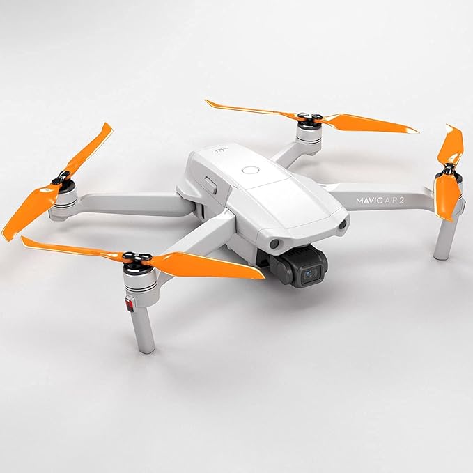 Master Airscrew Stealth Propellers for DJI Mavic Air 2 - Orange 4 pcs