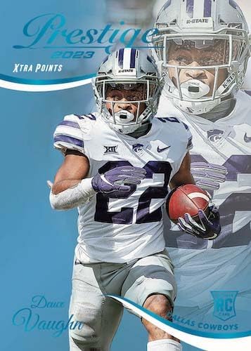 2023 Panini Prestige Football Trading Card Mega Box - 42 Football Cards - Looks for rookies Like CJ Stroud Will Levis Anthony Richardson Bryce Young and More!