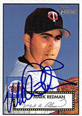 Sports Memorabilia Autograph Warehouse 246408 Mark Redman Autographed Baseball Card - Minnesota Twins 2001 Topps Heritage - No. 43