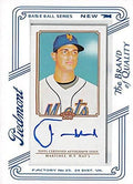 Sports Memorabilia Autograph Warehouse 291383 2010 Topps Fernando Martinez Autographed No.206 Ta-Fm Baseball Card - New York Mets
