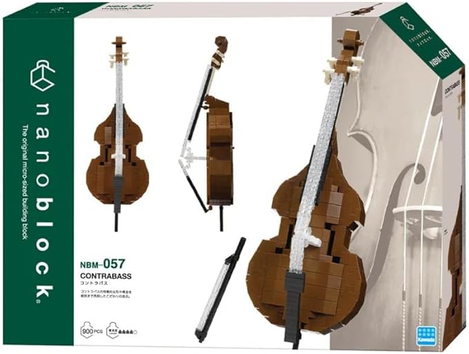 nanoblock - Instruments - Contrabass Advanced Hobby Series Building Kit