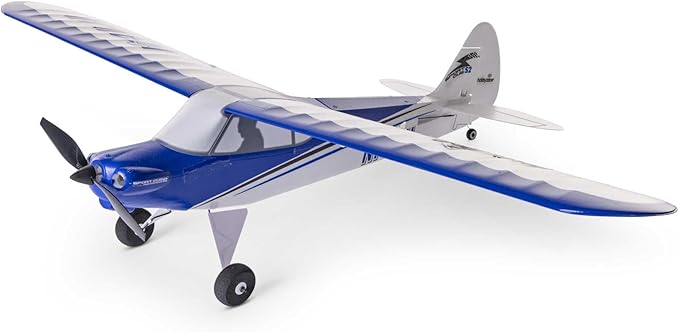 HobbyZone RC Airplane Sport Cub S 2 615mm RTF Everything Needed to Fly is Included/Safe Technology HBZ444000White/Blue