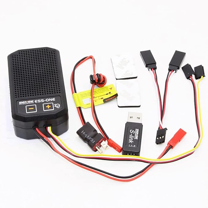 RC Car ESS-ONE Plus Engine Sound System Real Engine Sound Simulator 1:10 1:8 1:5 Truck Rock Crawler