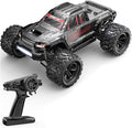 Pondliner MJX HyperGo 10208 V2 Black 3S/4S Compatible Supertruck 1/10 Scale (Battery and Charger not Included)