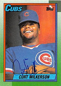 Autograph Warehouse 248880 Curt Wilkerson Autographed Baseball Card - Chicago Cubs 1990 Topps - No. 667