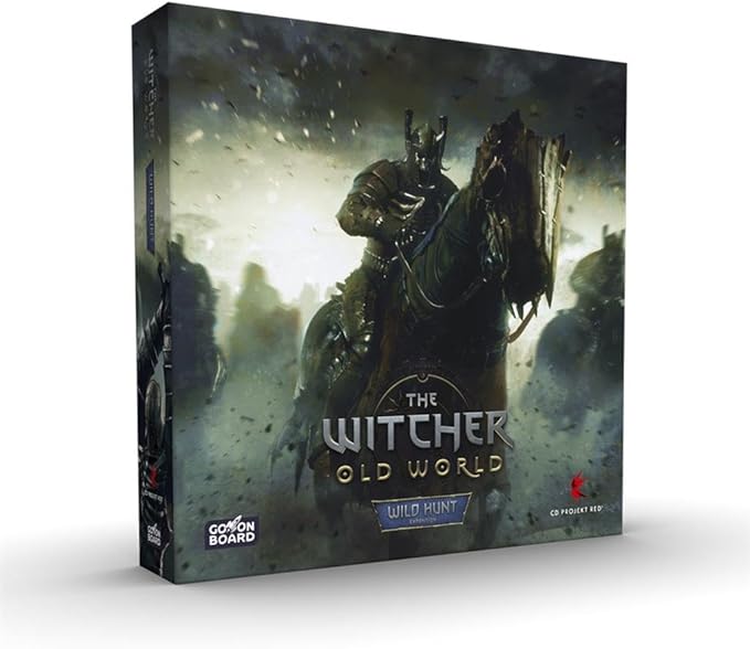 The Witcher Old World Wild Hunt Board Game Expansion - New Cooperative &amp Solo Mode! Fantasy &amp Adventure Strategy Game for Adults Ages 14+ 1-5 Players 90-150 Min Playtime Made by Go On Boar