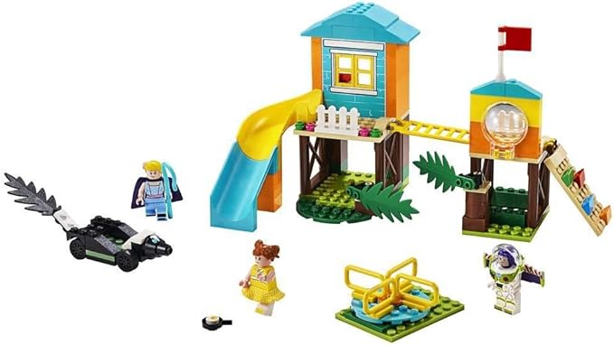 LEGO | Disney Pixar’s Toy Story Buzz &amp Bo Peep’s Playground Adventure 10768 Building Kit (139 Pieces)