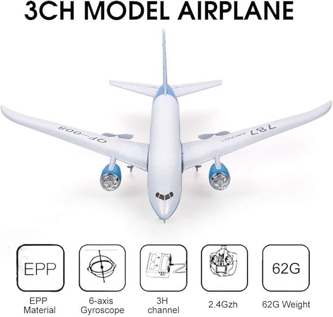 GoolRC QF008 787 Airplane Miniature Model Plane 3CH 2.4G Remote Control EPP Aircraft RTF RC Toy