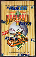 1996 Fleer '96 Orioles Baseball Card Wax Pack Box Team Set Cal Ripken Jr.