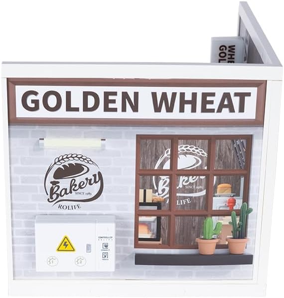 Fat Brain Toys Golden Wheat Bakery D.I.Y. Mini Set Arts &amp Crafts for Ages 8 to 12
