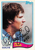 Autograph Warehouse 248926 Bruce Laird Autographed Football Card - Baltimore Colts 1982 Topps - No. 17
