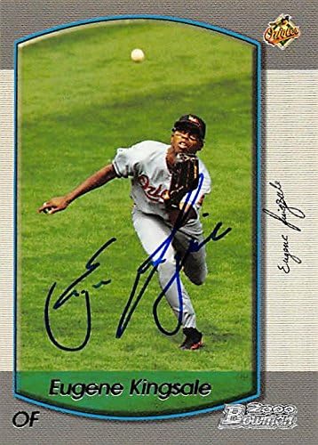 Sports Memorabilia Autograph Warehouse 343928 Eugene Kingsdale Autographed Baseball Card - Baltimore Orioles FT 2000 Bowman No. 367