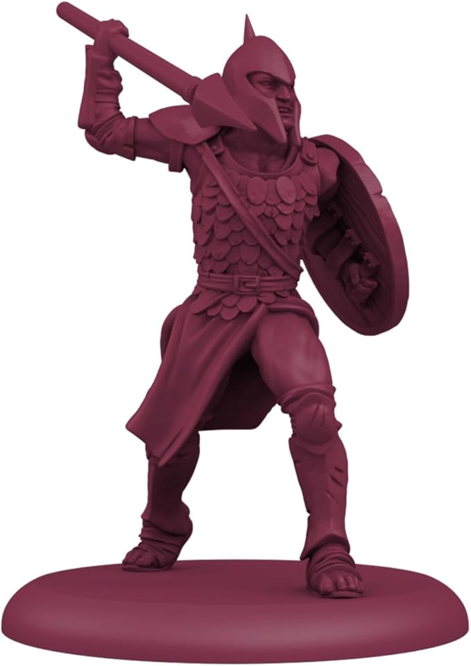 CMON A Song of Ice and Fire Tabletop Miniatures Unsullied Pikemen Unit Box - Elite Soldiers of Discipline and Strength Strategy Game for Adults Ages 14+ 2+ Players 45-60 Minute Playtime Made
