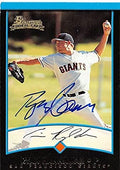 Sports Memorabilia Autograph Warehouse 249406 Ryan Hannaman Autographed Baseball Card - San Francisco Giants 2001 Bowman Rookie - No. 393