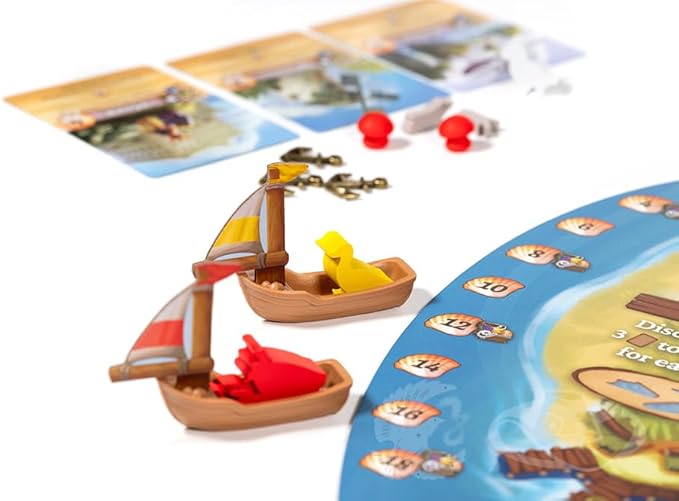 Everdell Farshore Collector’s Edition Board Game | Standalone Strategy Game | 1 to 4 Player Seafaring Adventure in The World of Everdell | Deluxe Components | Age 10+ | Cozy Fantasy Tabletop Game