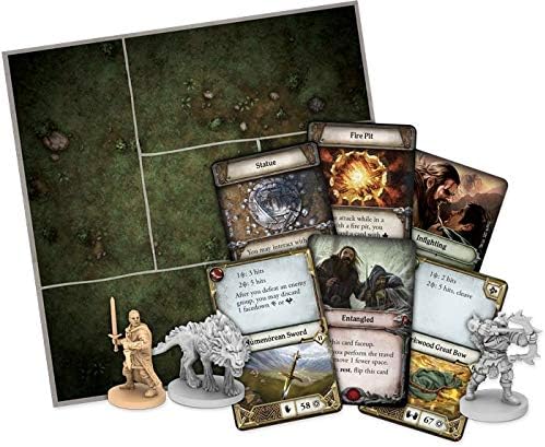 Asmodee The Lord of the Rings Journeys in Middle-Earth Board Game - Epic Cooperative Adventure Game for Kids and Adults Ages 14+ 1-5 Players 60+ Minute Playtime