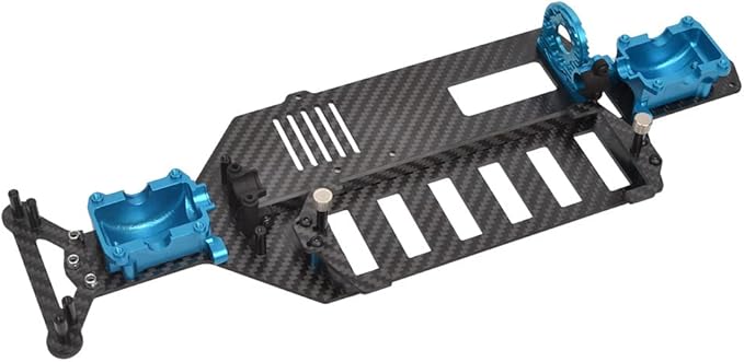 Carbon Lower Deck Case for Tamiya TT-02 TT-02RS TT-02FT Chassis Upgrades