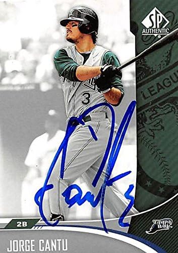 Sports Memorabilia Autograph Warehouse 247555 Jorge Cantu Autographed Baseball Card - Tampa Rays 2006 Upper Deck - No. 91