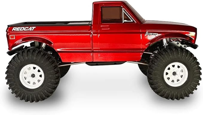Redcat Ascent 1/10 Scale Low Center of Gravity (LCG) Performance Rock Crawler - Red