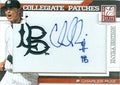Sports Memorabilia Autograph Warehouse 291409 2009 Donruss Collegiate Patches Charles Ruiz Autographed No.43 Baseball Card - Long Beach State