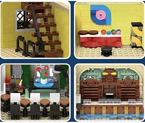 General Jim's Corner Post Office Modular Building Set - 3-Story Design with Post Office Art School Pottery Studio Red Mail Truck &amp Realistic City Details for Architecture Lovers