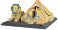 Great Pyramid of Giza &amp Sphinx Egypt Building Set (643 Pieces) Architecture Building Blocks Toys Home Décor Model Gifts for Kids and Adults