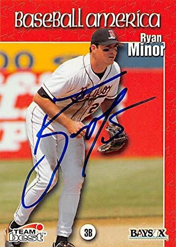Sports Memorabilia Autograph Warehouse 343988 Ryan Minor Autographed Baseball Card - Baltimore Orioles FT 1999 Team Best Top Prospects No. 69 Rookie