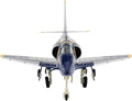 Douglas A-4F Skyhawk Aircraft Blue Angels Tokushima Airbase Dr. Nakanishi #8 (2008) United States Navy Air Power Series 1/72 Diecast Model by Hobby Master HA1438C