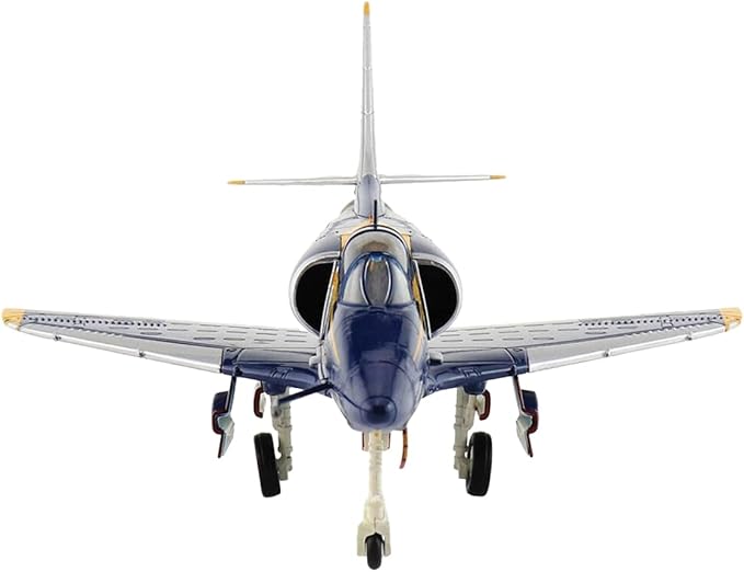 Douglas A-4F Skyhawk Aircraft Blue Angels Tokushima Airbase Dr. Nakanishi #8 (2008) United States Navy Air Power Series 1/72 Diecast Model by Hobby Master HA1438C