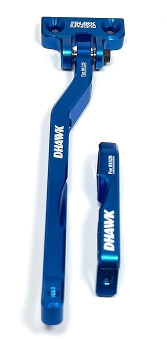 CNC Aluminum Chassis Brace Set Blue for Team Associated RC8B4 RC8B4e