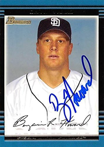Sports Memorabilia Autograph Warehouse 249465 Ben Howard Autographed Baseball Card - San Diego Padres FT 2002 Bowman - No. 266